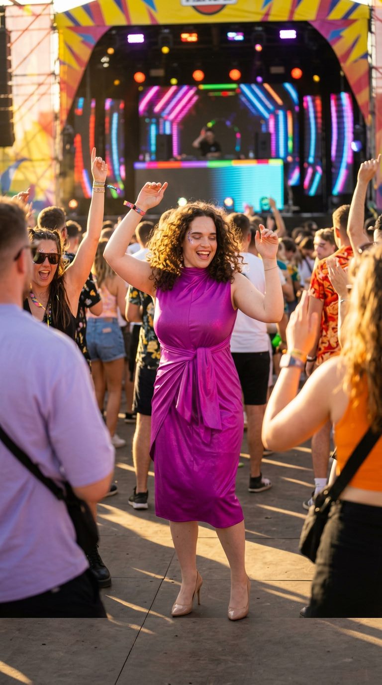 Laura Palme am Festival
